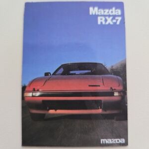 3/$10 Mazda RX-7 Custom Magnet ~ Rotary Icon